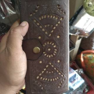 TERMURAH DOMPET KULIT ASLI WARNA  COKLAT  TUA  DAN HITAM 