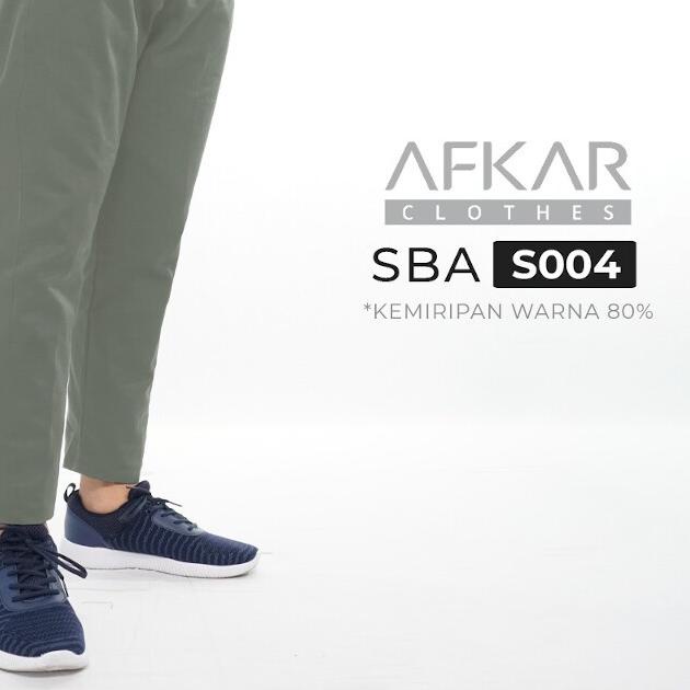 ☉ AFKAR Celana Sirwal Pensil Pria Kasual Slim Fit SBA ☻