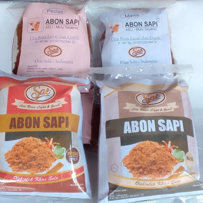 [250 Gr] ABON SAPI SAE ORIGINAL