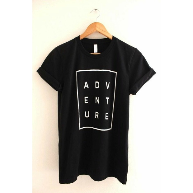 GALETHA - Kaos Distro ADVENTURE / kaos Pria Wanita Jumbo Big Size Terbaru / Kaos Pria Distro crewnec