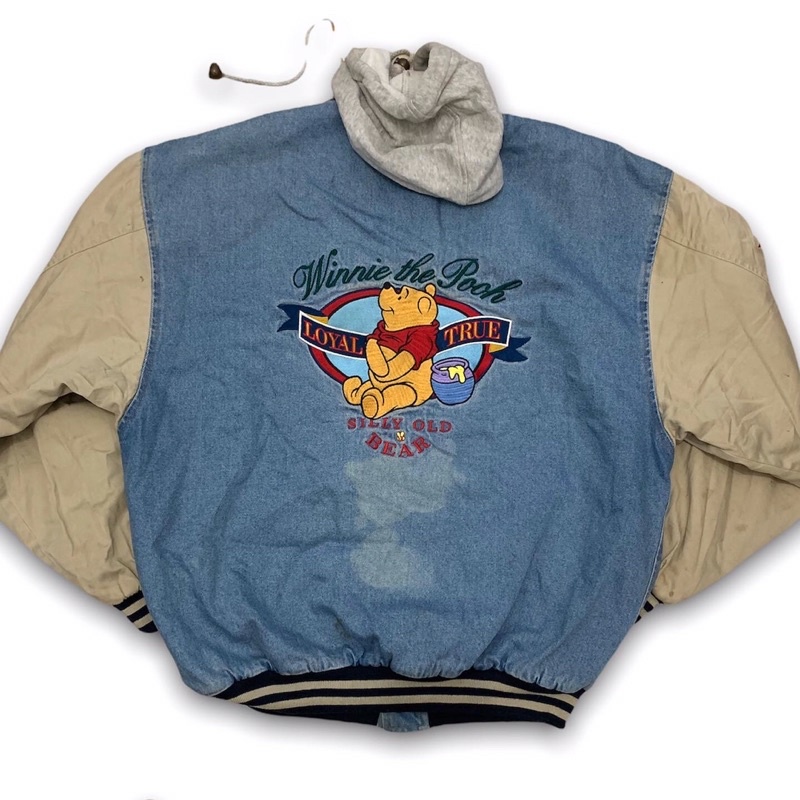 Jaket varsity vintage disney pooh