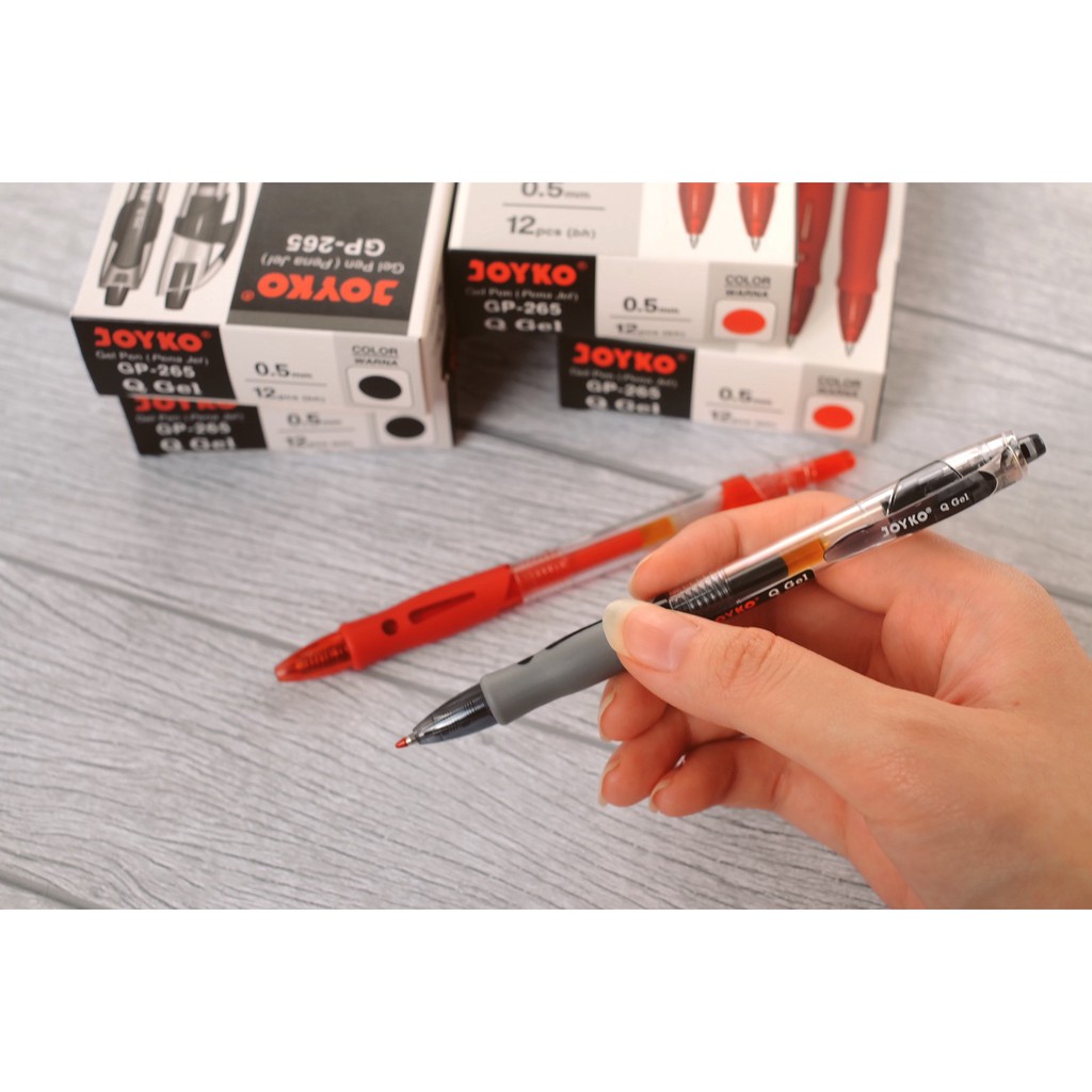 

(6 Piece) Pulpen Gel Joyko