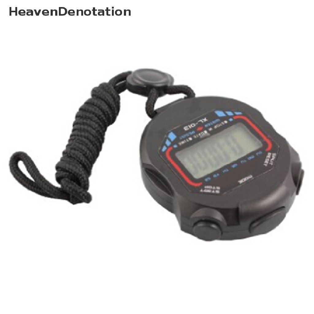 (Heavendenotation) Stopwatch Digital Dengan Layar Lcd