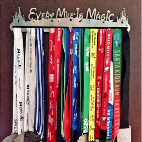 MEDAL HANGER - GANTUNGAN MEDALI - EVERY MILE IS MAGIC