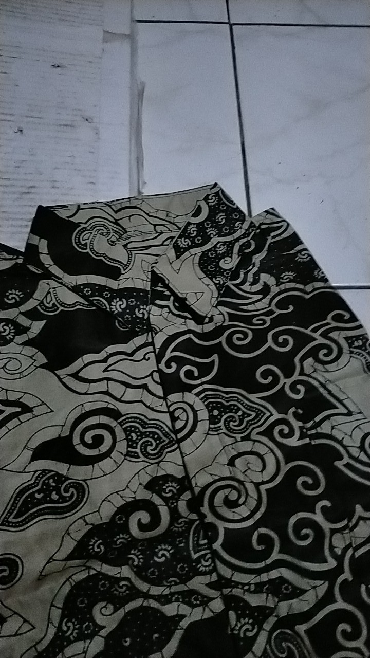 Batik Couple Keluarga Sania Ruffle Ori Ndoro Jowi Dnt