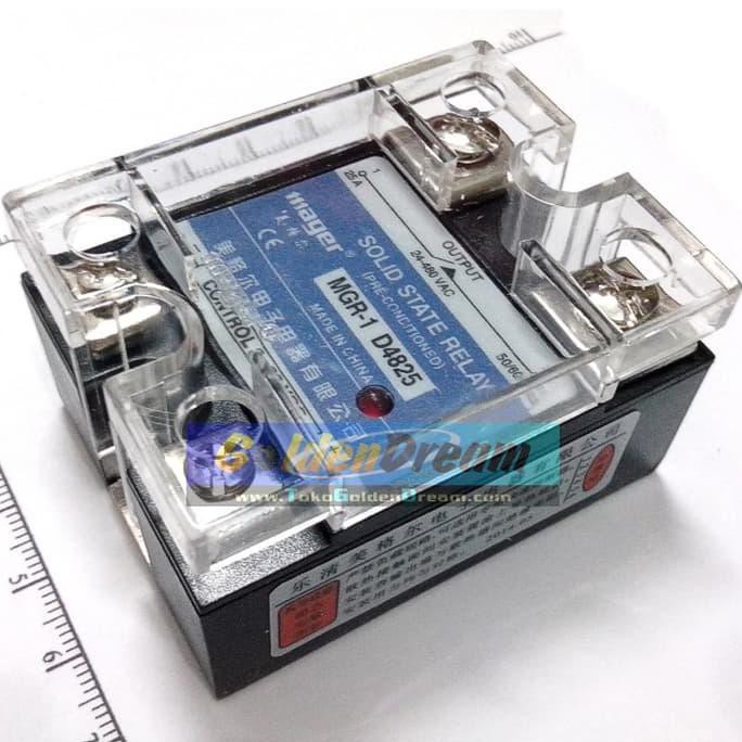 Jual Diskon Mager Solid State Relay 25A Input 332Vdc Output 24480Vac