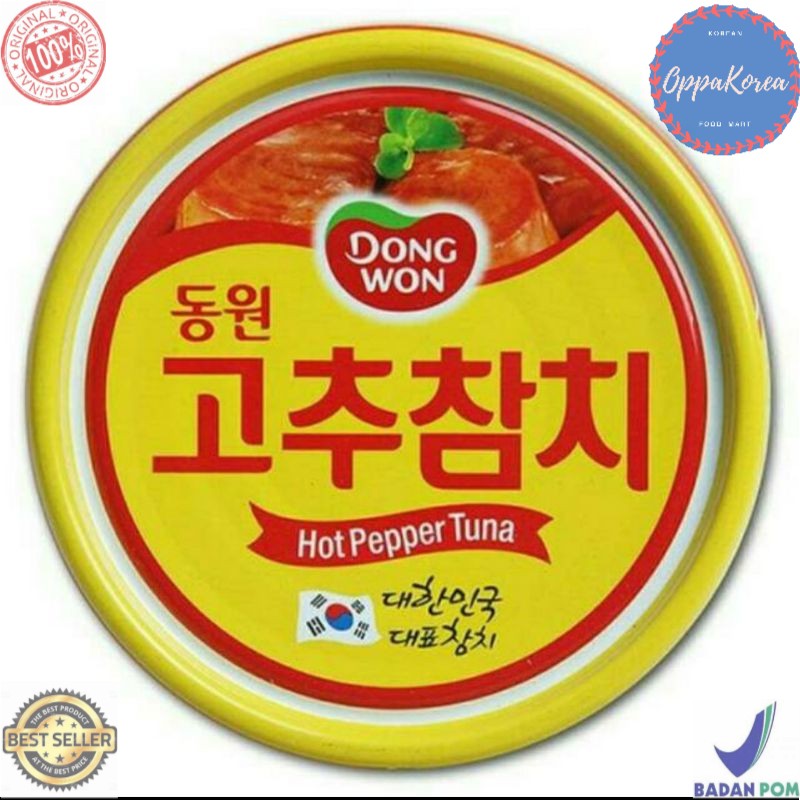 

Dongwon Hot Peper Tuna 150 gram