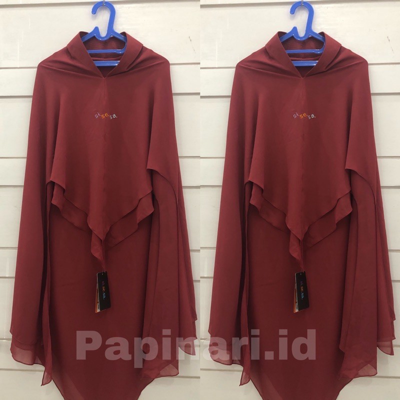 Sale Khimar short naomi plum purple Sisesa Clothing