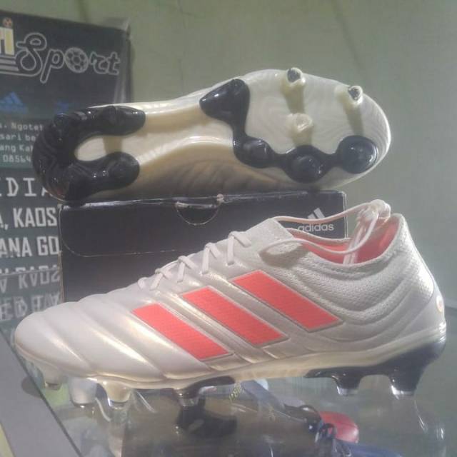 Adidas copa 19.1 fg white
