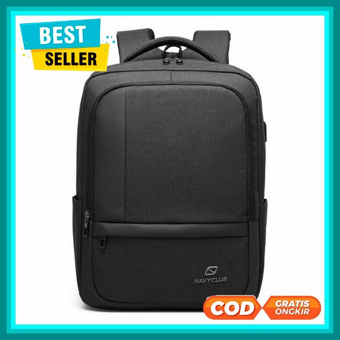 (Bisa Cod) Tas Ransel Laptop Pria Wanita Tas Sekolah Tas Punggung Backpack Pria Wanita Kuliah Kerja 