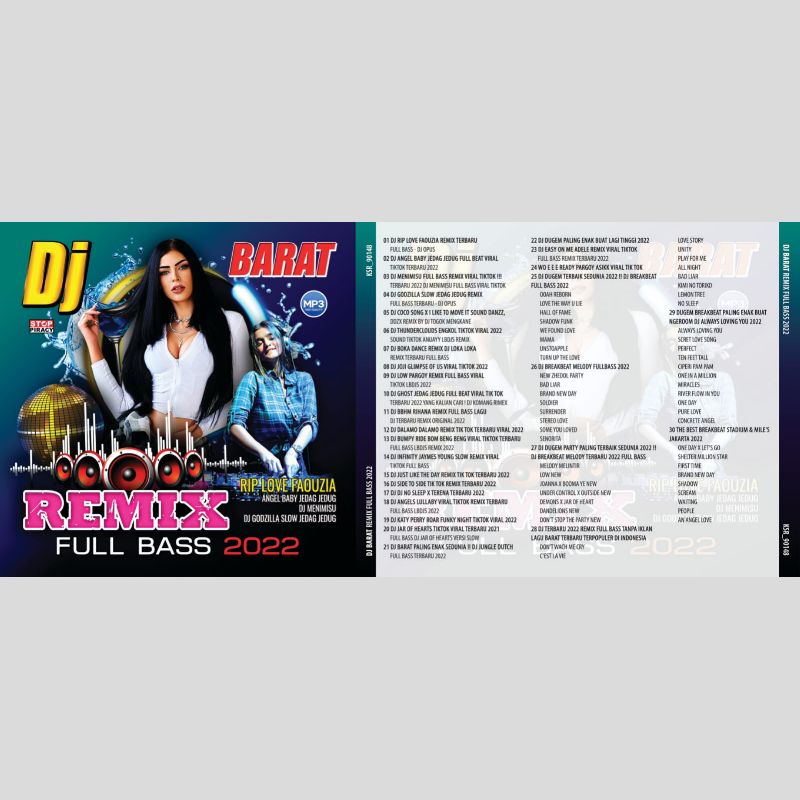 Kaset Mp3 Audio Lagu Dj Barat Remix Full Bass 2022