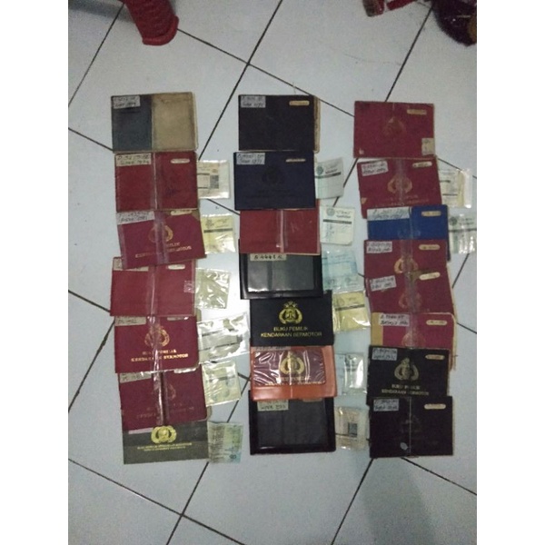 STNK BPKB Vespa, surat Vespa