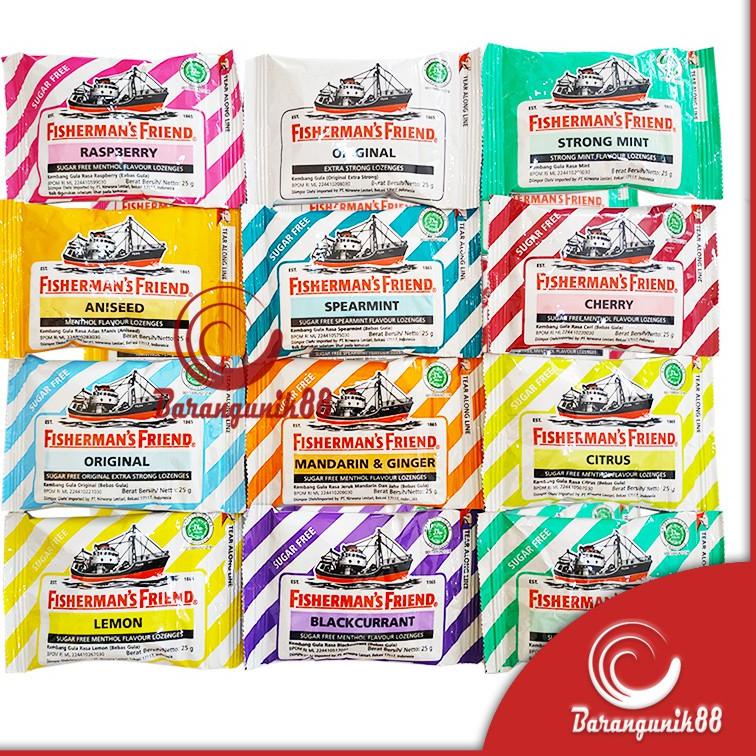 

Hati-hati barang tiruan Permen Fisherman's Friend Original 25 gram Aneka Rasa Promo Special