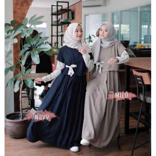 Denada dress baju gamis pakaian