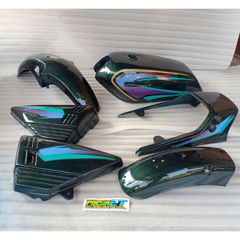 bodi set RXs rx s rx spesial full Ijo botol