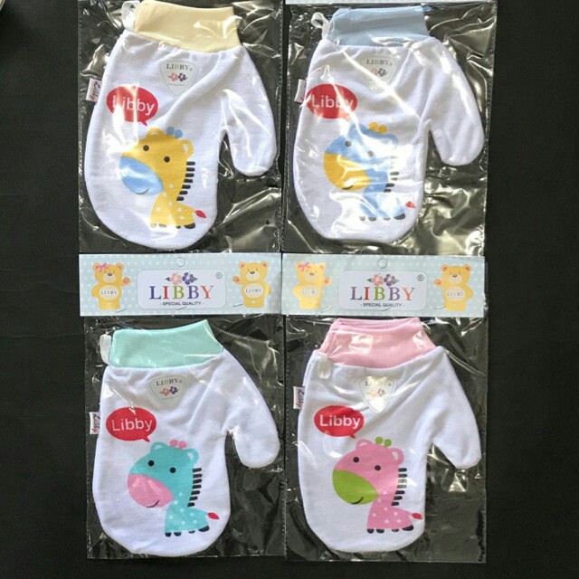 LIBBY Washlap Tangan Cotton Bayi SNI 1 PCS Baby avene waslap anak waslap bayi