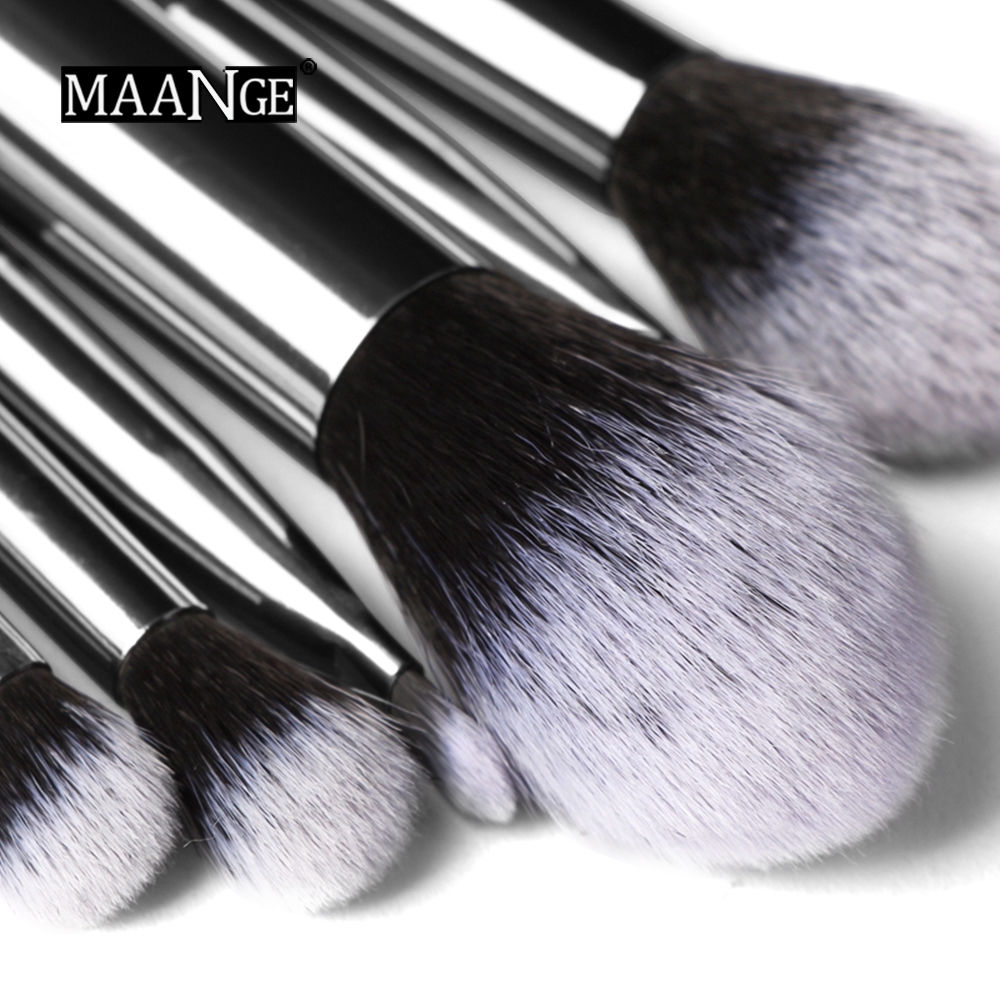 MAANGE 6 Pcs Makeup Brush Kit Blush kuas Loose Powder Brush 5728