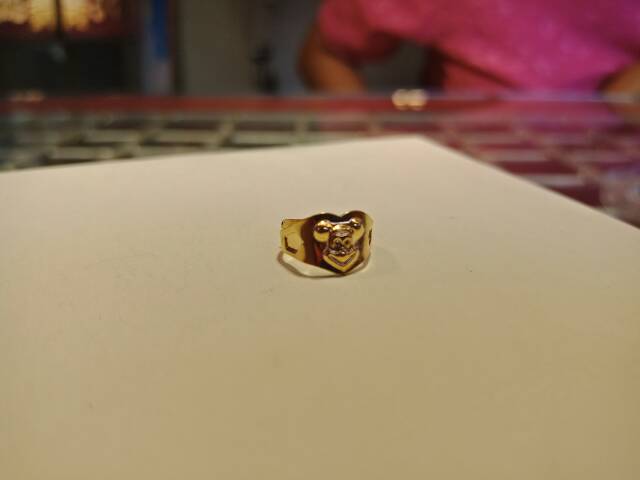 Cincin bayi baby newborn selisih anak dan dewasa emas asli kadar 700 70% 22 0.5 0,5 setengah g gr gram