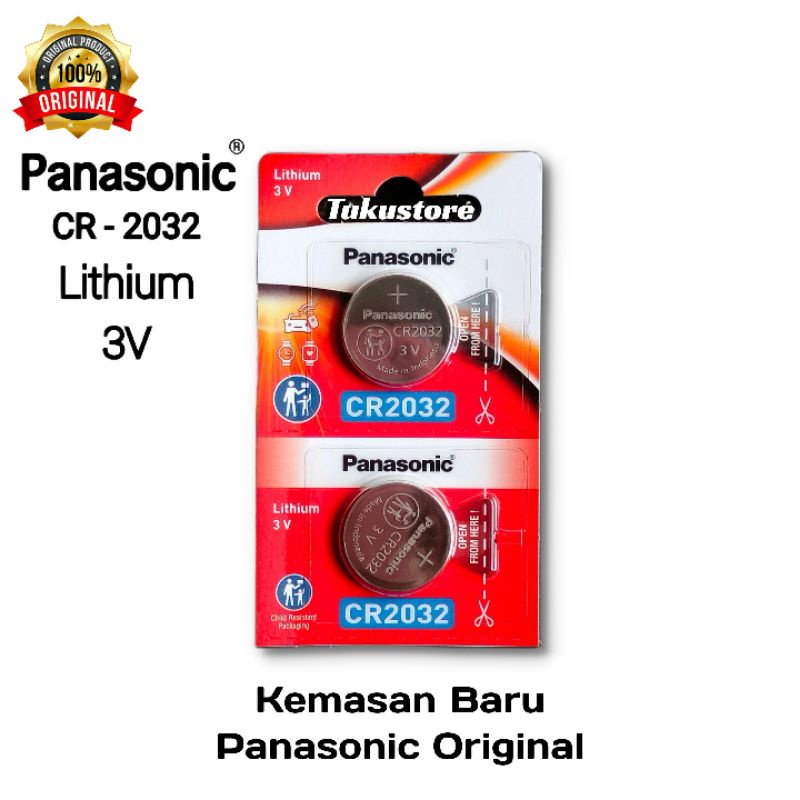 Baterai Remote Kunci Motor Honda VARIO 150 Original Panasonic-1