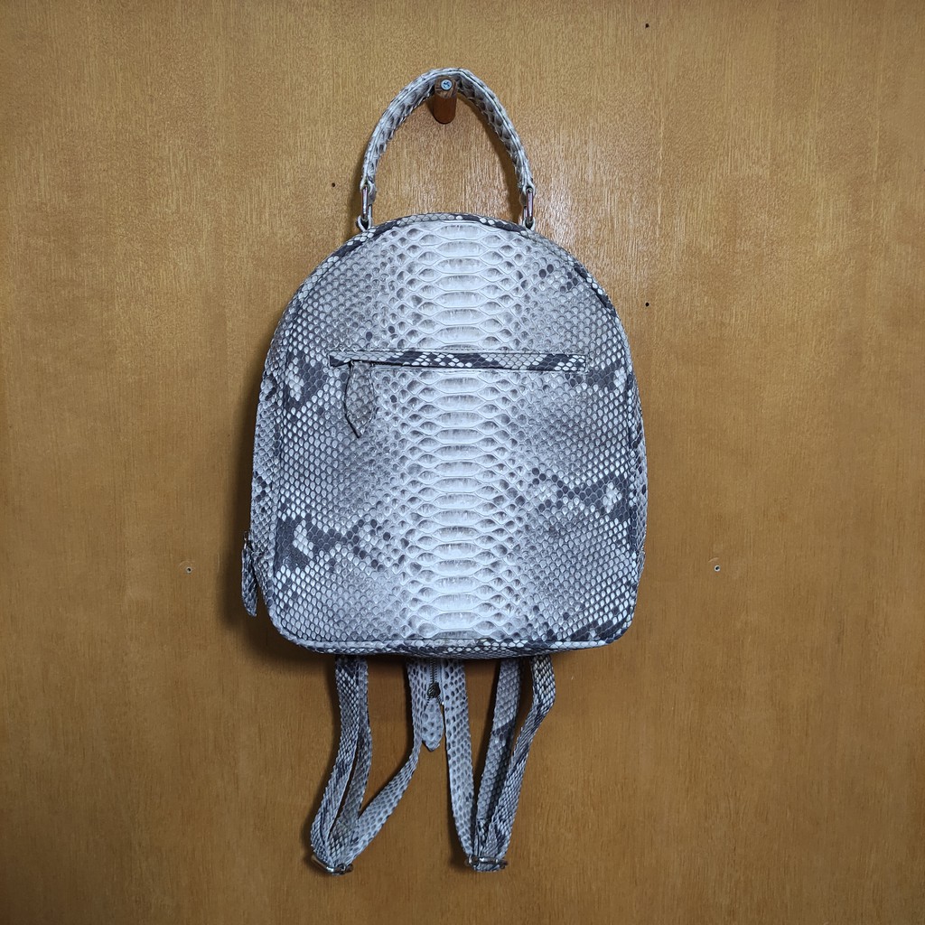 Tas Ransel U Kulit Ular/Mini Backpack/Tas Ransel Mini - Snake Skin Backpack