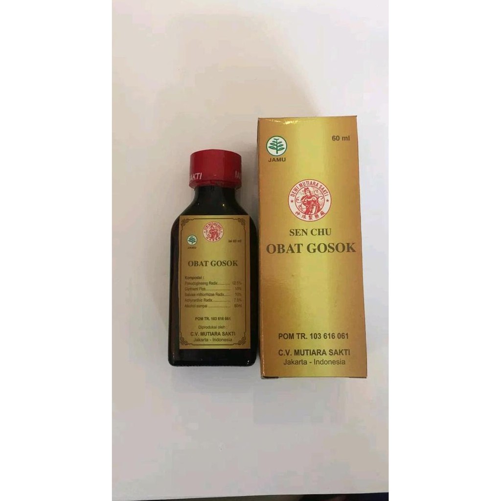 OBAT GOSOK ARAK CINA ARAK GOSOK MENURUNKAN BENGKAK & KESELEO LABEL CV