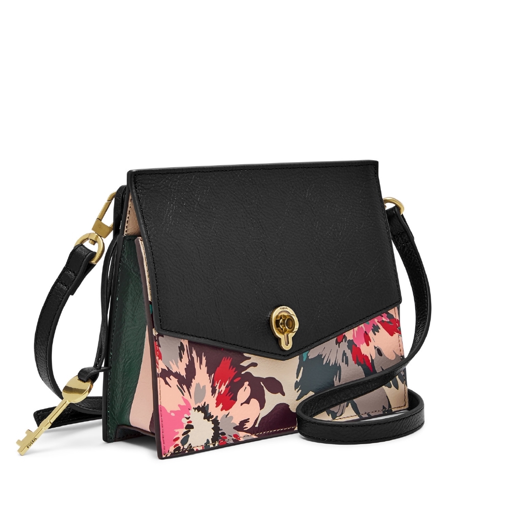 Fossil Stevie Small Crossbody Floral - ZB7875-919 - Tas Wanita Original