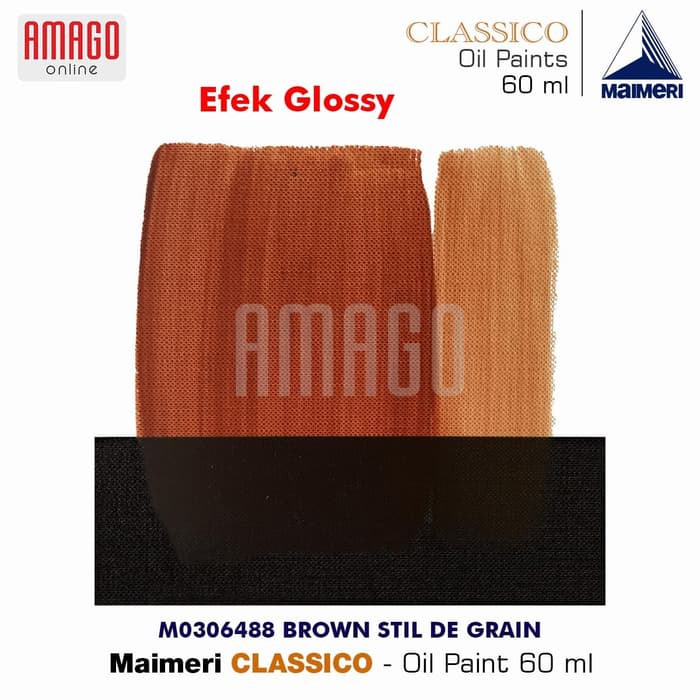 MAIMERI CLASSICO - OIL PAINT - BROWN STIL DE GRAIN - 60ML - M0306488