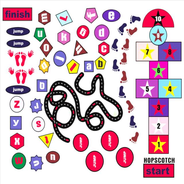 Sensory path 2x2