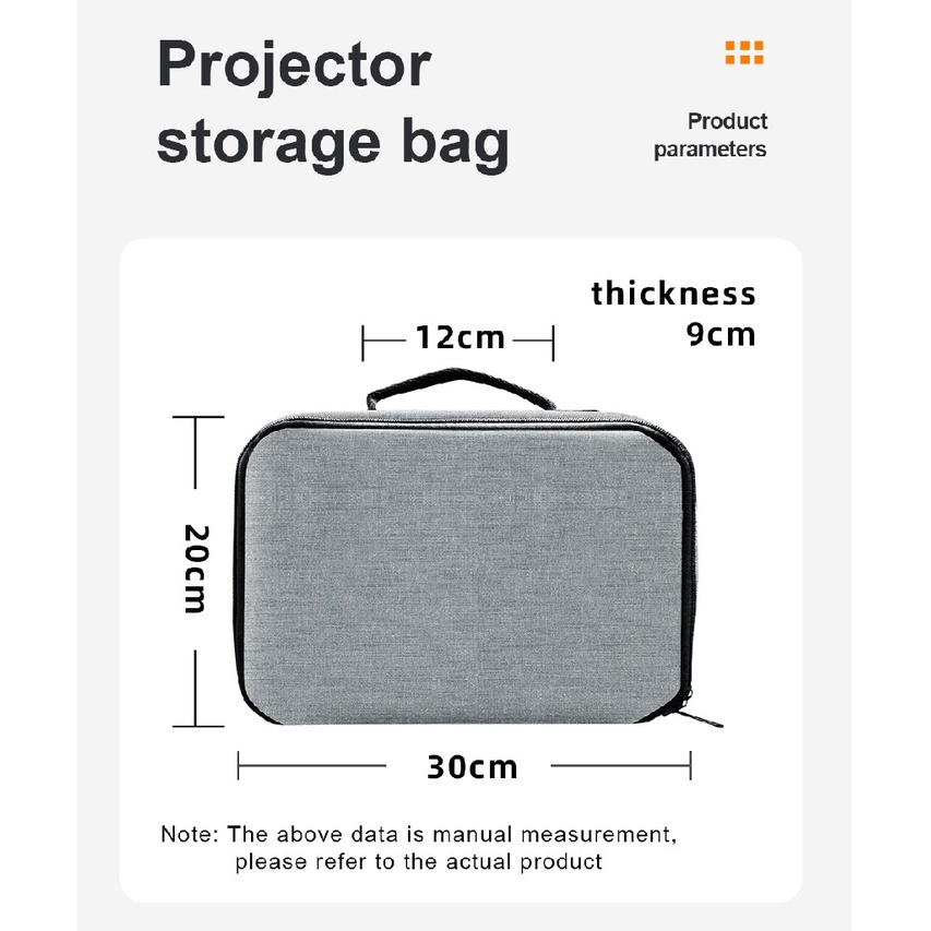 Universal Projector Bag M Size - Tas Penyimpanan Proyektor - 30x20x9cm