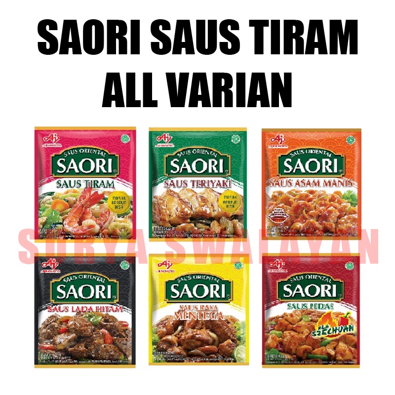 

Saori Saus Sachet All Varian