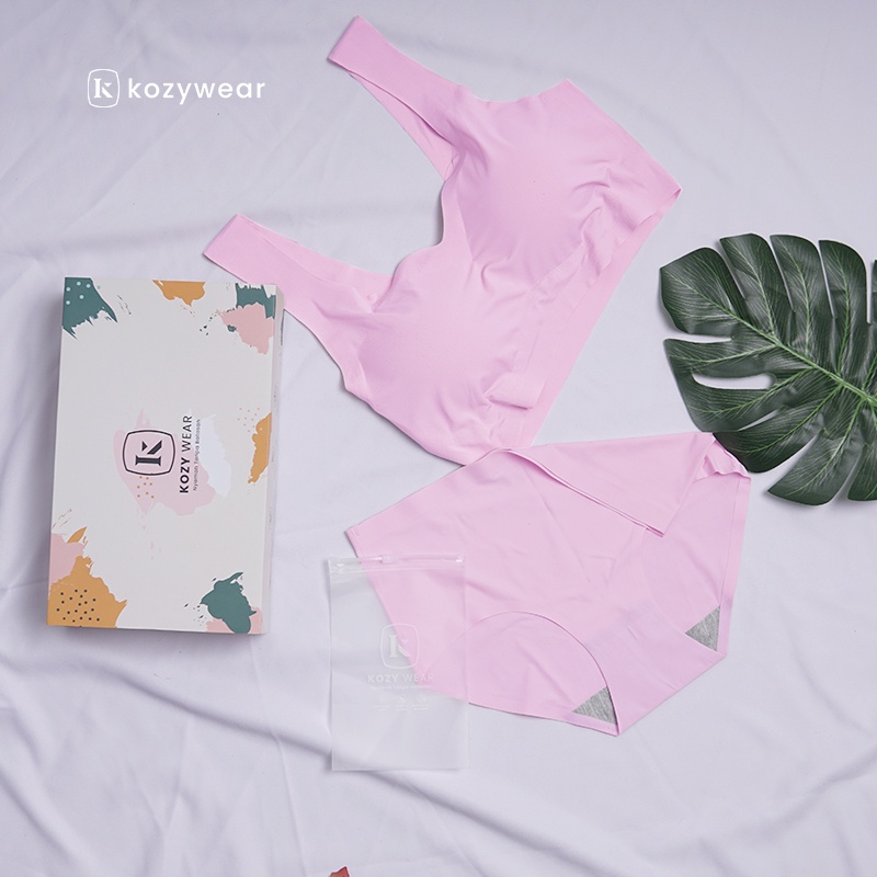 1 SET Kozy Bra dan Kozy Panty-2