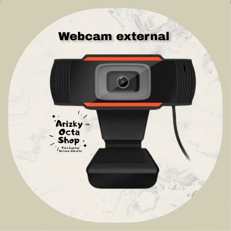 Webcam External Laptop/Netbook/Notebook/Pc/Komputer Untuk Zoom Dll