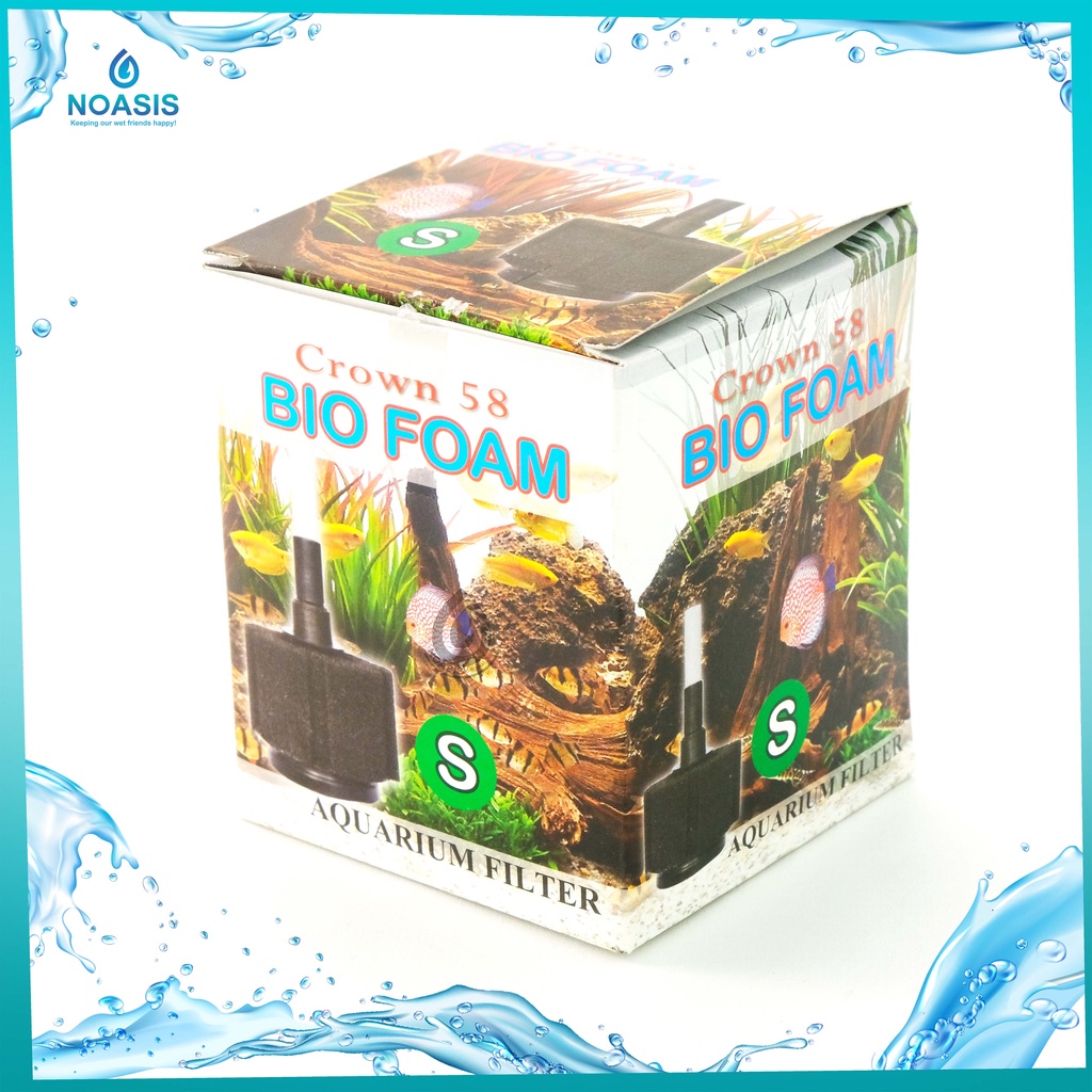 BIOFOAM BIO FOAM S , M UKURAN S,M BREEDING FILTER AQUARIUM MURAH