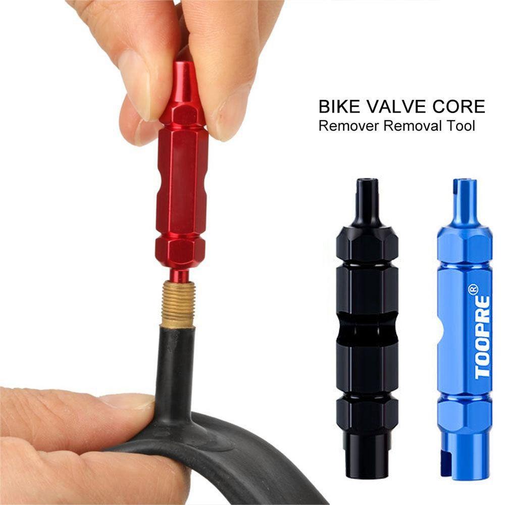 R-FLOWER Alat Klep Sepeda MTB Sepeda Jalan Extension Rod Anti-slip Air-Valve Spanner