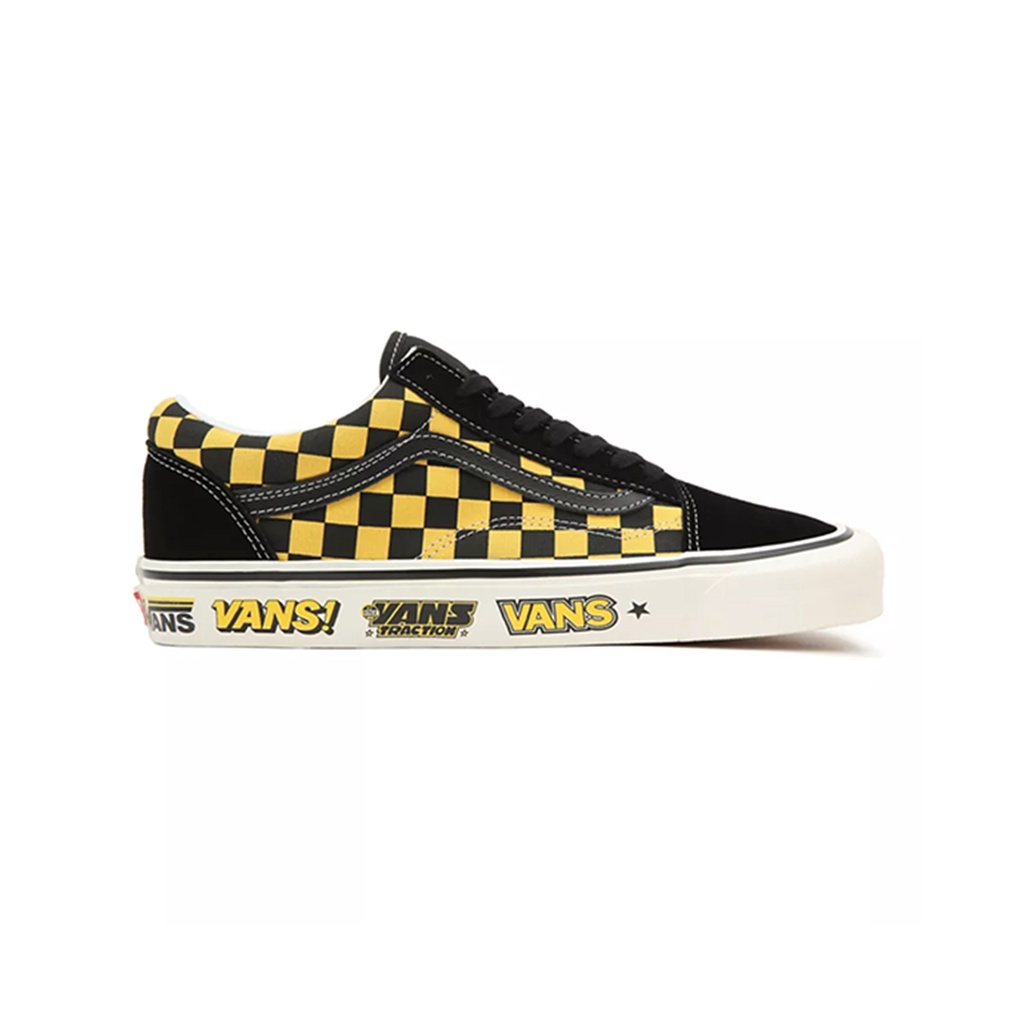 SEPATU VANS OFF THE WALL | OLD SKOOL 36 DX ANAHEIM FACTORY FREESTYLE SPECTRA YELLOW