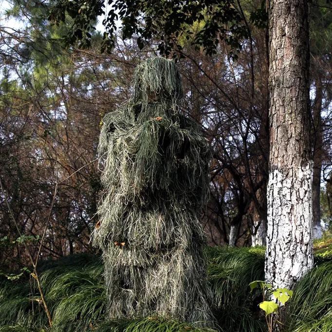 BARANG BARU Ghillie Suit Woodland Camo PUBG - deseret camo