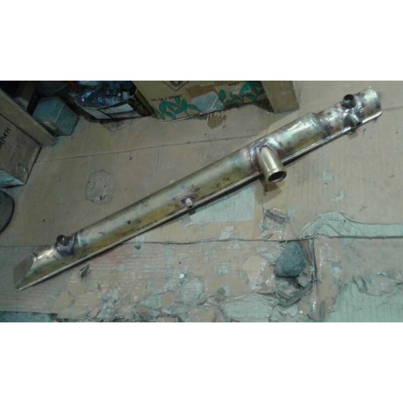 Lower Tank Dop Kap Bawah Radiator Toyota Twincam Twin Cam Lama Kuningan