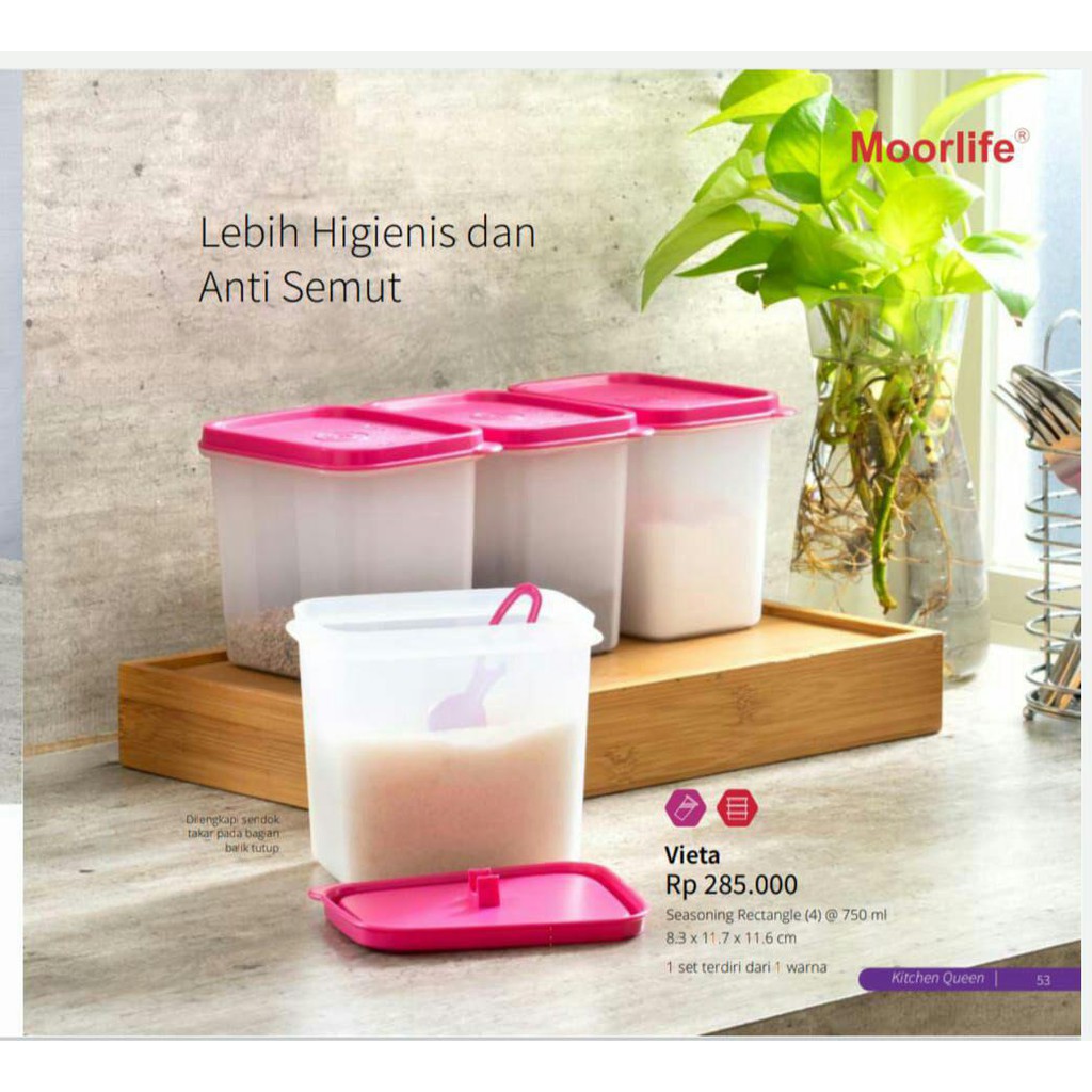 Toples Gula dan Bumbu Dapur Vieta Moorlife