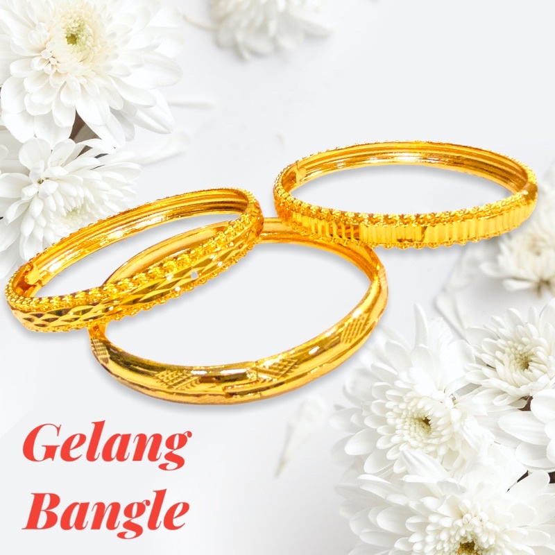 gelang bangle//gelang buka’ab //gelang wanita //gelang