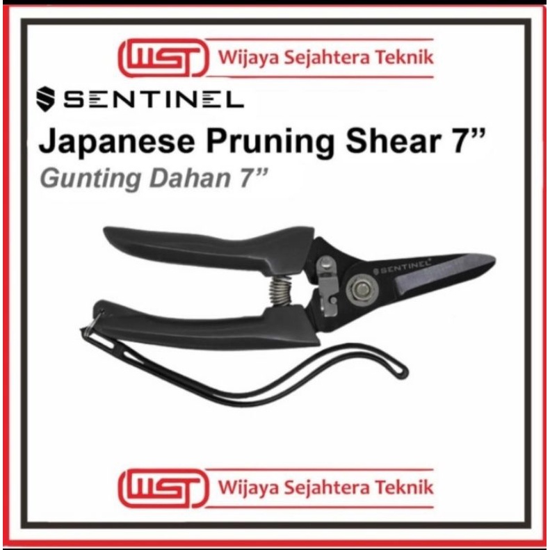 

Sentinel Gunting Potong Dahan Ranting 7 inch japanese Pruning shear