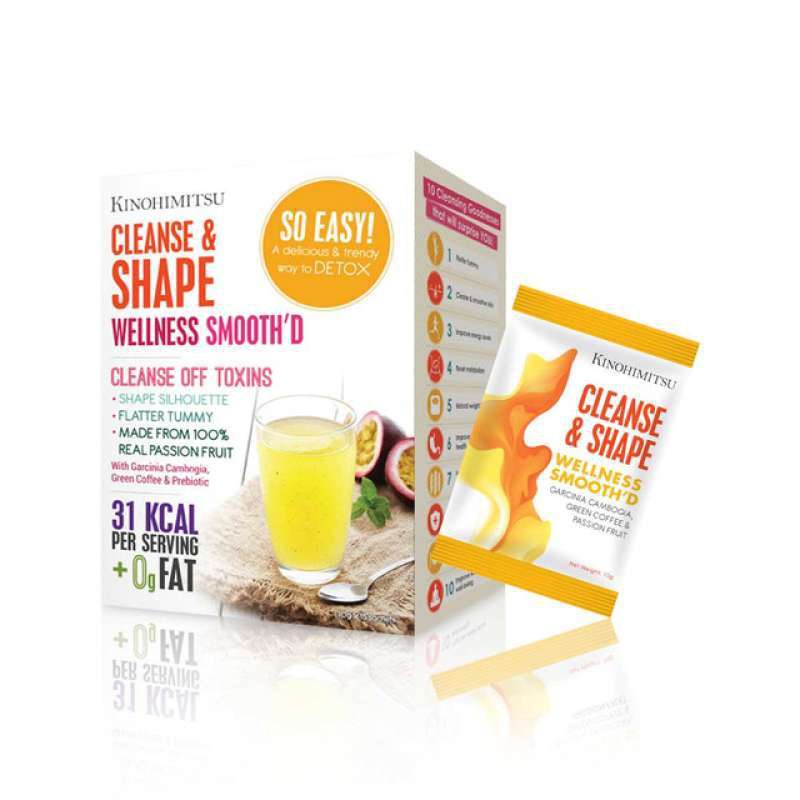 

Kinomitsu Cleanse & Shape Wellness Smooth'd 10g x 15 sachet
