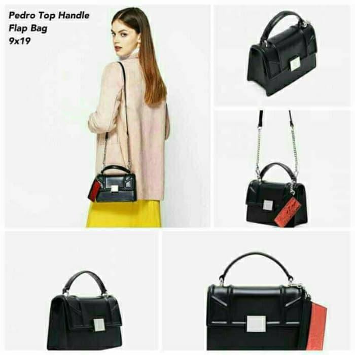 Tas wanita cewek branded import mini pedro top handle bag pesta murah