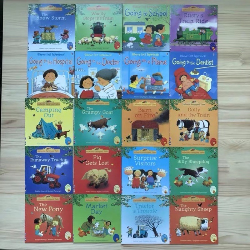 Buku Cerita Anak USBORNE Farmyard Tales and First Experiences Story Book Buku Impor Anak Buku Cerita Bahasa Inggris