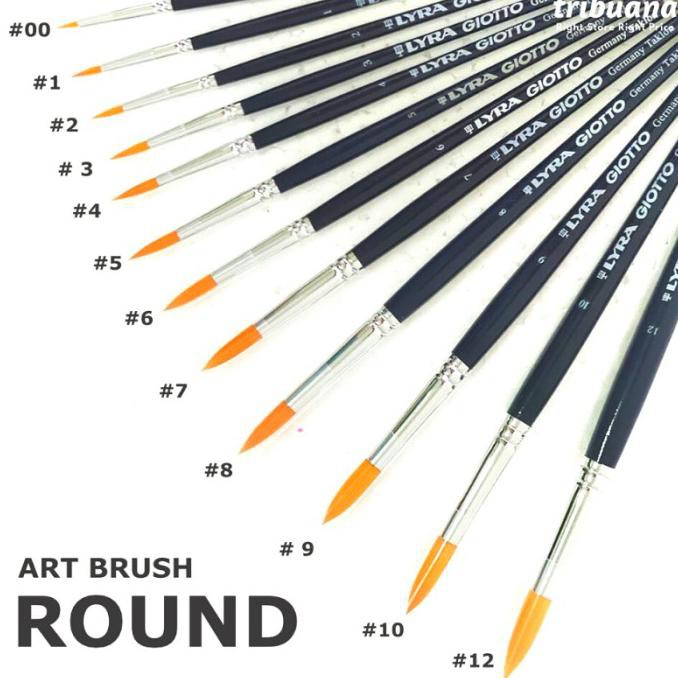 

Big Sale Lyra Giotto Taklon Art Brush Round/Kuas Lukis Round (satuan) - 1 Diskon
