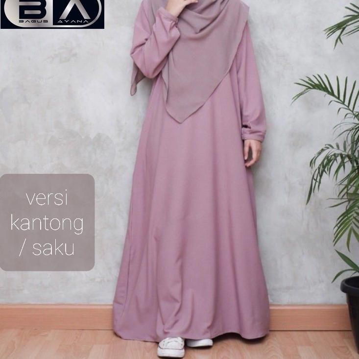 p6P0b--COD BAYAR DITEMPAT gamis 2022 modern lebaran mewah ABAYA AYANA TURKI Abaya Basic Turkey Medin