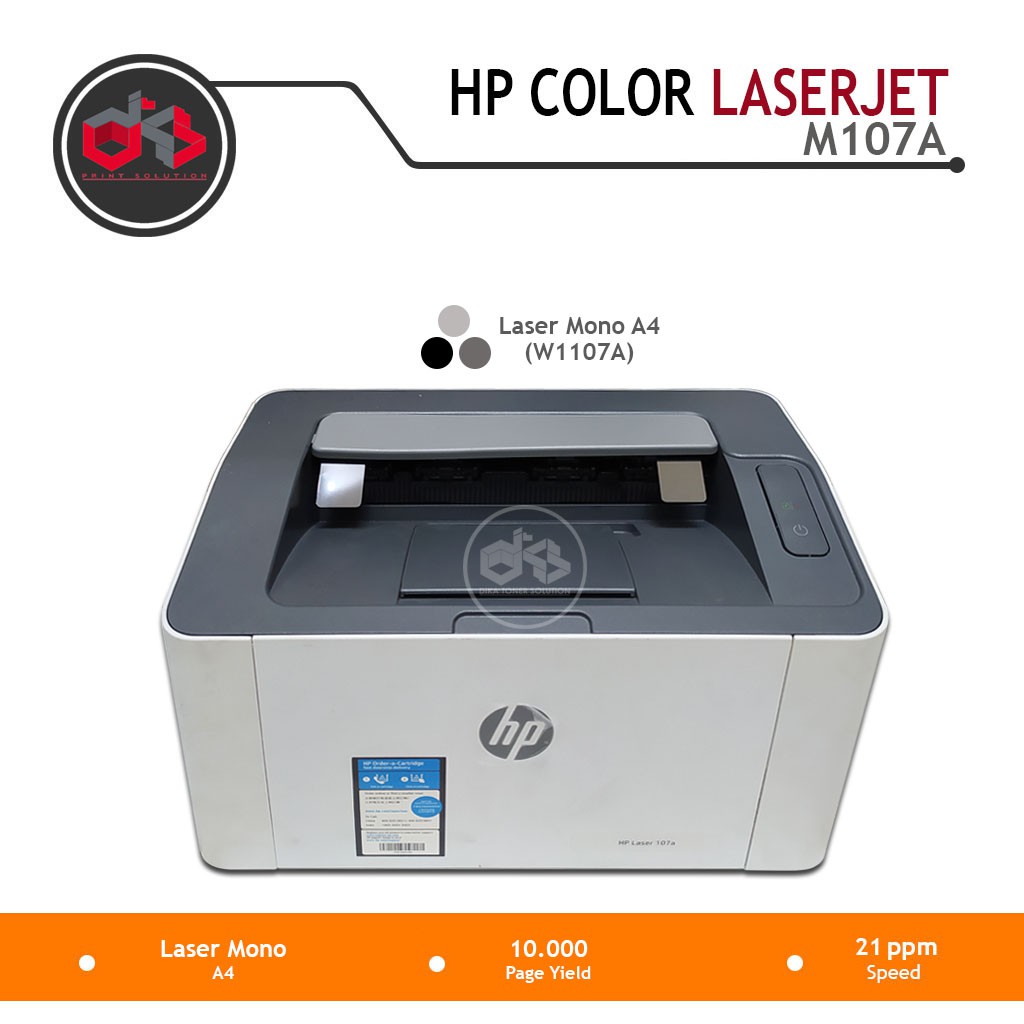 HP Laser 107a printer hp laserjet 107a mono