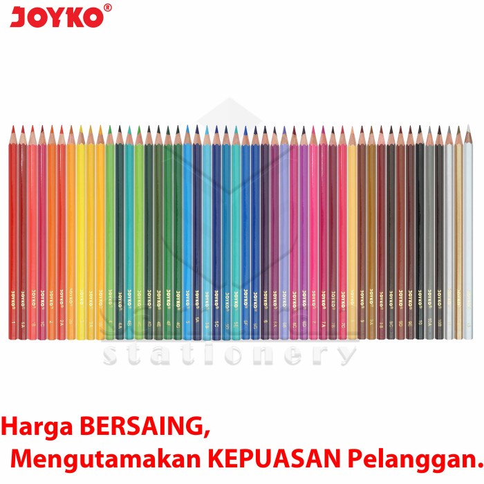 

Wow Pensil Warna Joyko Cp 48 Pb Warna Panjang Color Pencil Cp-48Pb Colors Hot Sale