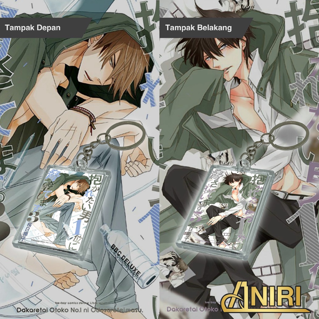 Gantungan Kunci Anime Dakaretai Otoko