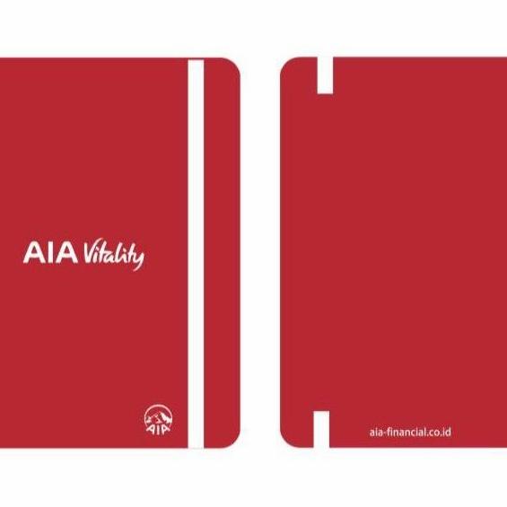 

AIA vitality - exclusive notebook with plan 80lembar