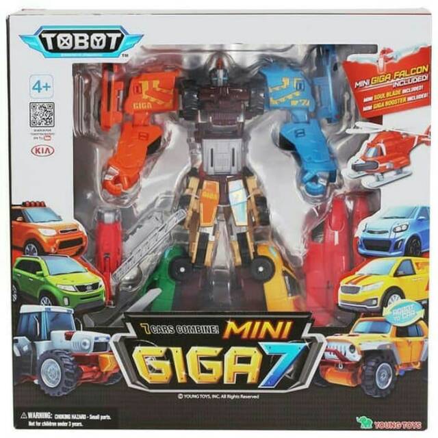 Tobot mini giga seven original young toys